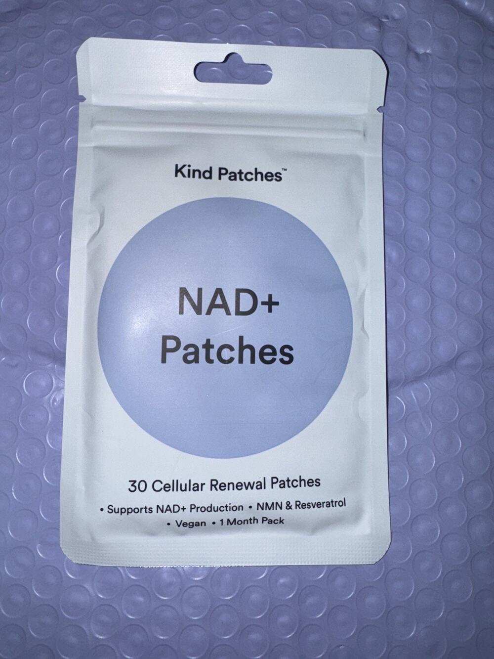 Kind Patches NAD+ Anti-Aging Patches 30ct Cellular Renewal & Energy Support